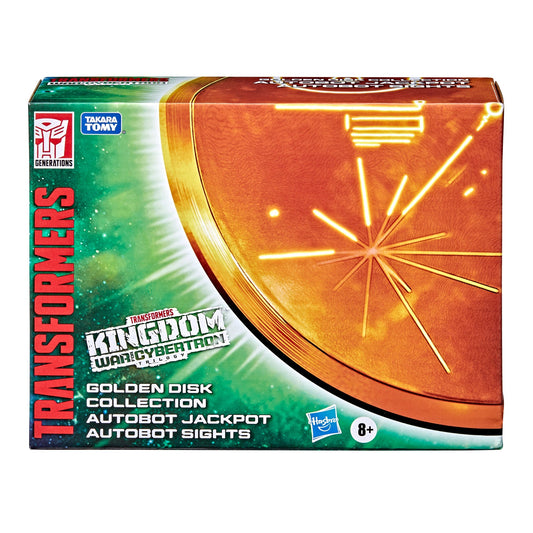 Transformers - War for Cybertron: Golden Disk Collection (Chapter 2) Autobot Jackpot with Sights (F2822) LAST ONE!