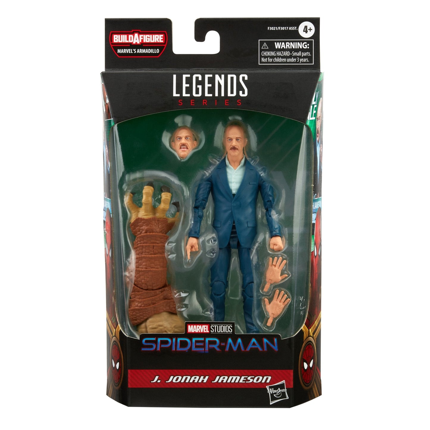 Marvel Legends - Spider-Man (Armadillo BAF) - J. Jonah Jameson Action Figure (F3021)