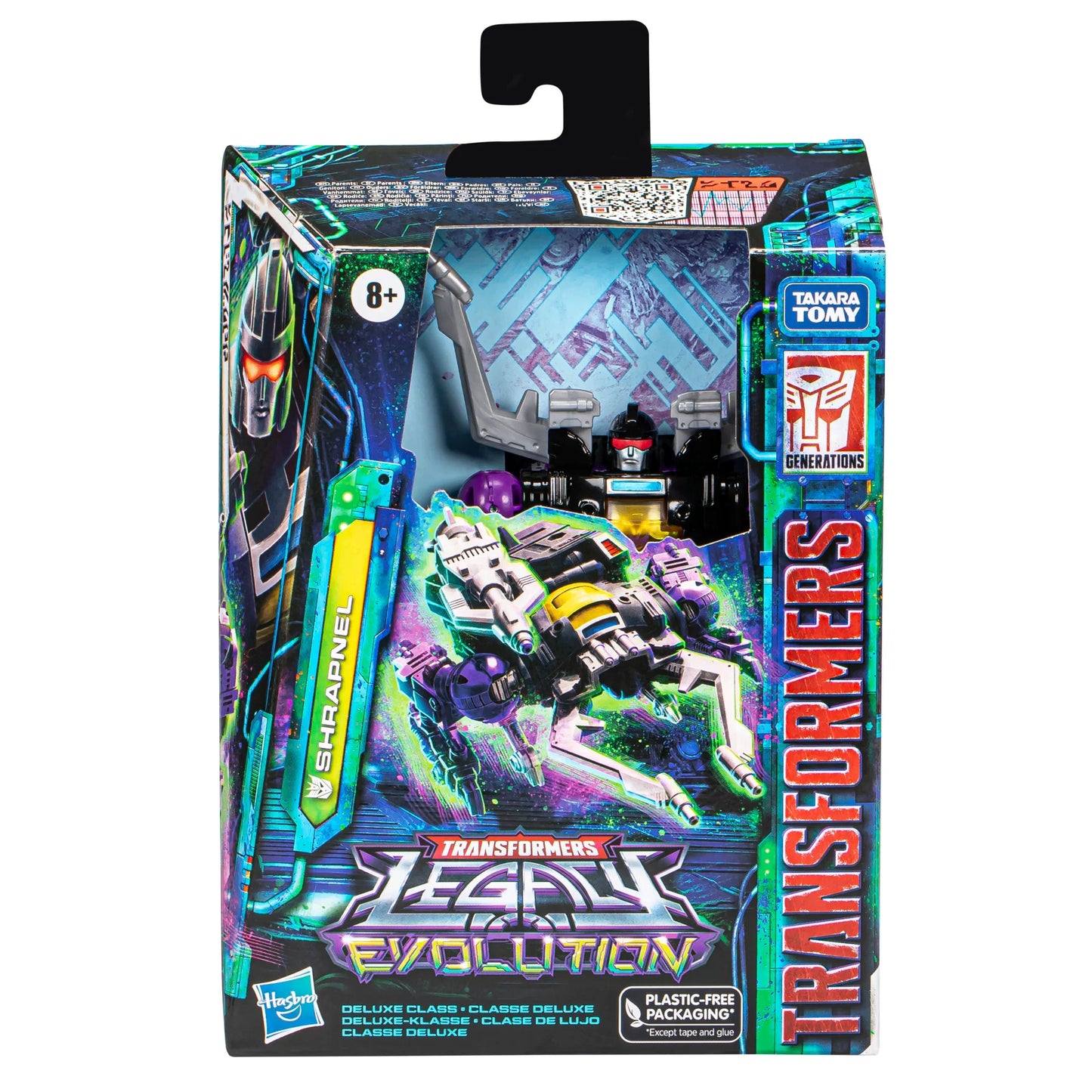 Transformers: Legacy Evolution - Deluxe Class - Shrapnel Action Figure (F7192) LOW STOCK
