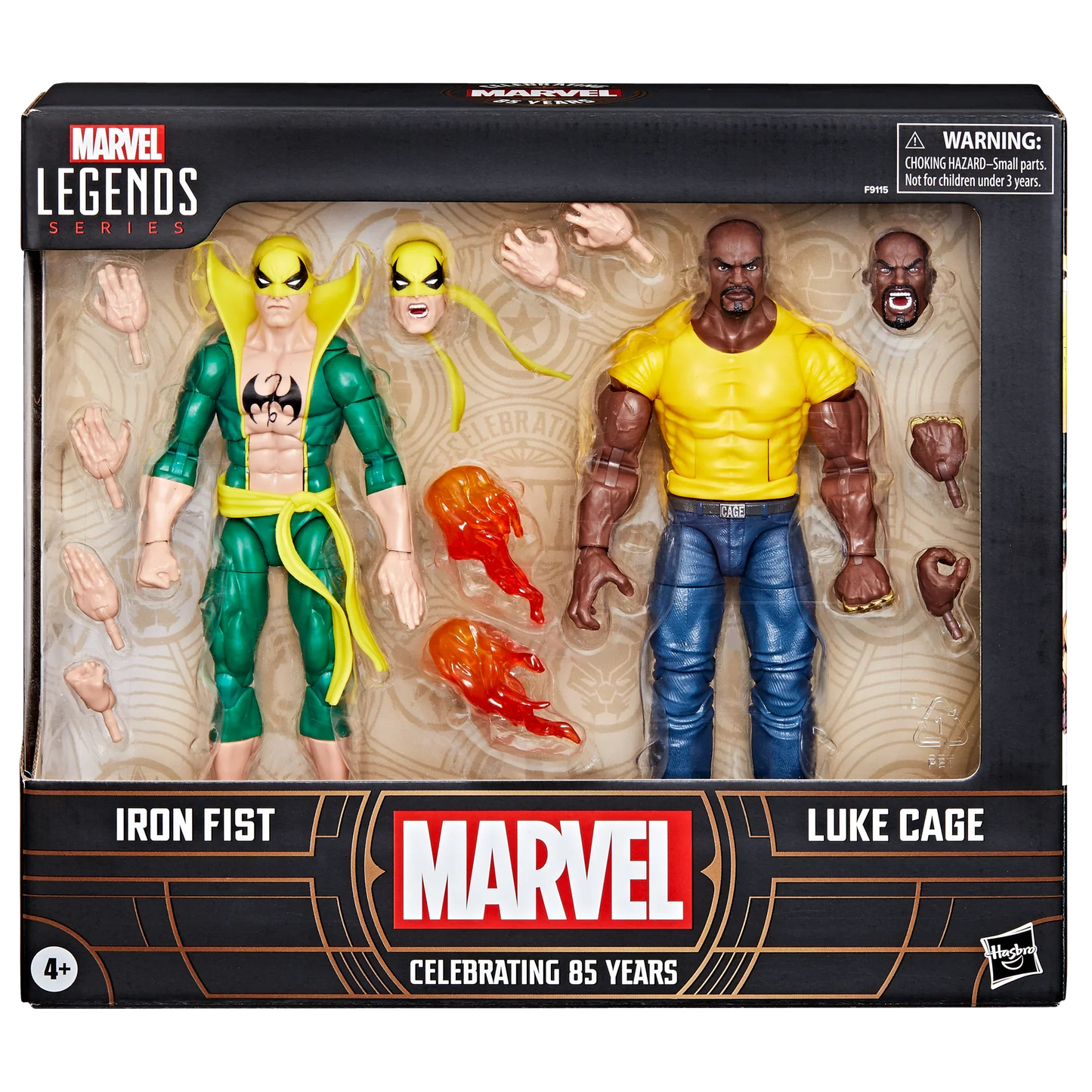 [PRE-ORDER] Marvel Legends Series Iron Fist and Luke Cage Action Figure 2-Pack (F9115)