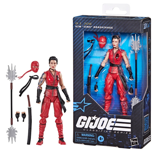 G.I. Joe Classified Series #124 - Kim Jinx Arashikage Action Figure (F9436)