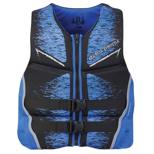 Full Throttle 142500-500-040-19 Rapid-Dry Life Vest - Men's, Large Blue