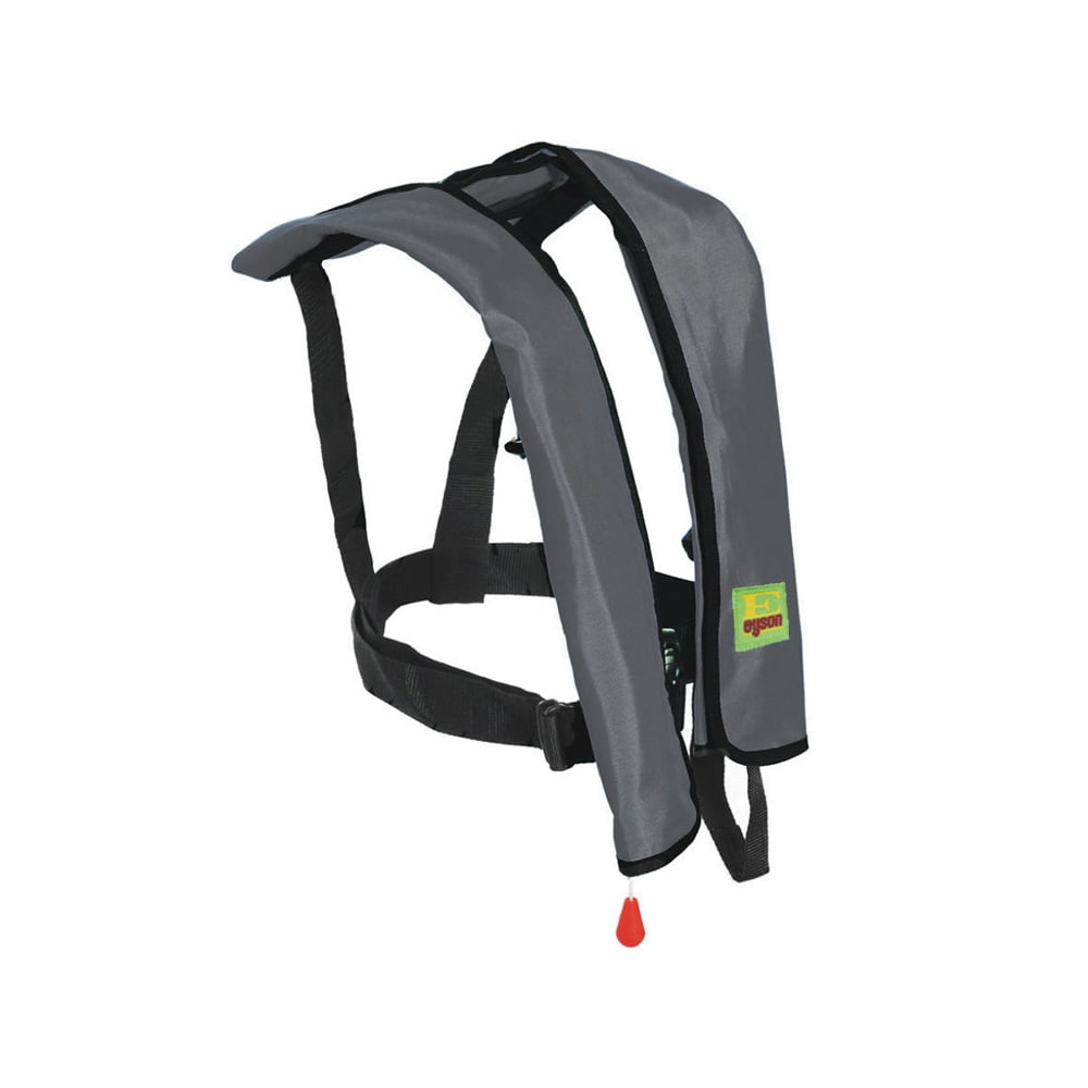 Premium Automatic / Manual Inflatable Life Jacket Floating Life Vest Slim Inflate Survival Aid Lifesaving PFD Deluxe Leather NEW