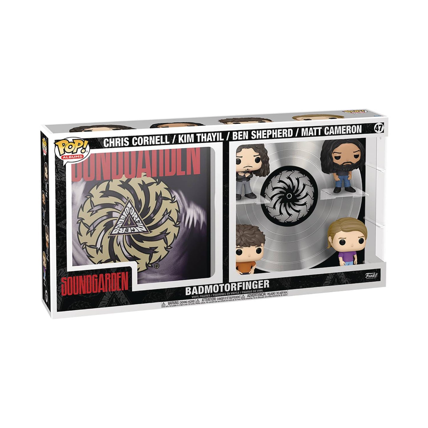 Funko Pop! Albums #47 - Soundgarden Badmotorfinger Deluxe Vinyl Figure (70825) LOW STOCK