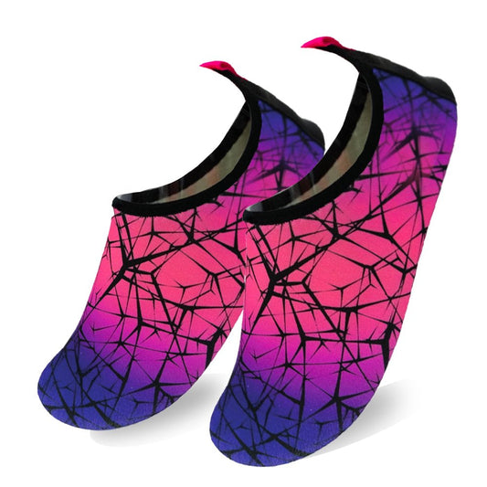 Quick-Dry, Non-Slip, Lightweight Water Shoes for Summer, Beach, Sea & Pool – for Boys, Girls, Babies, Toddlers & Little Kids – Abstract Pink, Little Kid 13