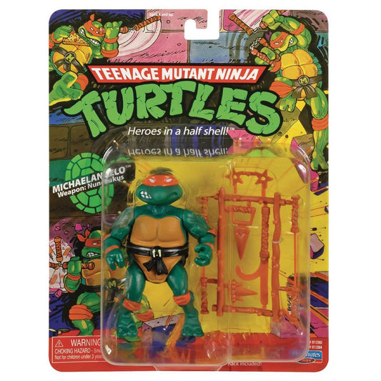 Playmates - Teenage Mutant Ninja Turtles (TMNT) - Classic - Michelangelo Action Figure (81284)