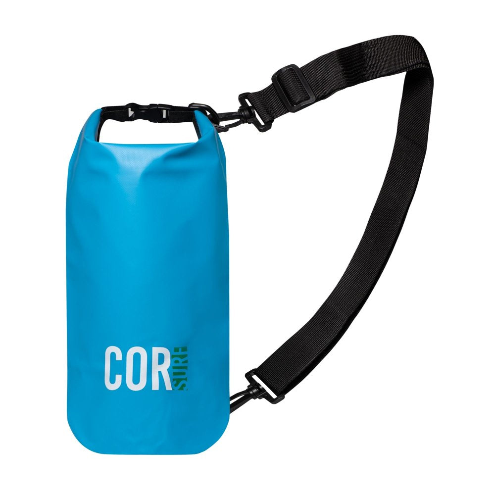 COR Surf Floating Waterproof Dry Bag 3L | 5L | 10L Roll Top Sack Gear Dry Swimming, Camping, Hiking, Beach, Fishing (3-Pack)