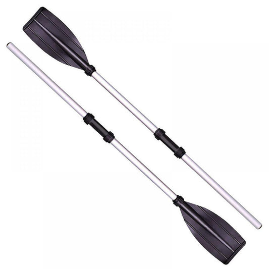 1 Pair Aluminum Alloy Detachable Afloat Oars,Kayak Paddles,Boat Oars for Inflatable Boats,50In Combo Dual Purpose for Rowing Boats Raft Canoeing Boating Accessories