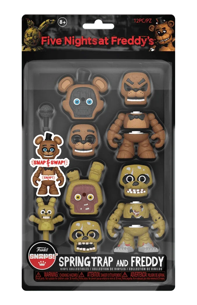 Funko - Five Nights at Freddy's - Snaps Springtrap & Freddy 2-Pack