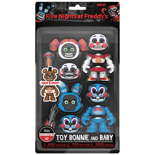 Funko - Five Nights at Freddy's - Snaps Toy Bonnie & Baby 2-Pack