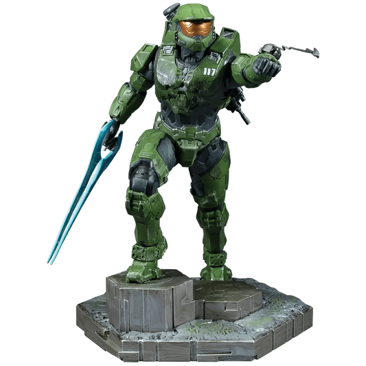 Halo Infinite Master Chief with Grappleshot - 10 Inch PVC Statue