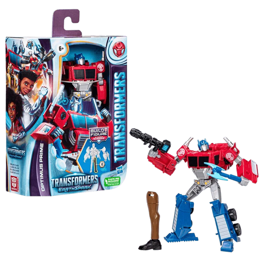 Hasbro - Transformers EarthSpark - Deluxe Optimus Prime Action Figure