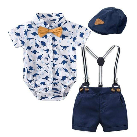 Boy's Clothing with hat / 3M / China Dinosaur 4 PCS/Set