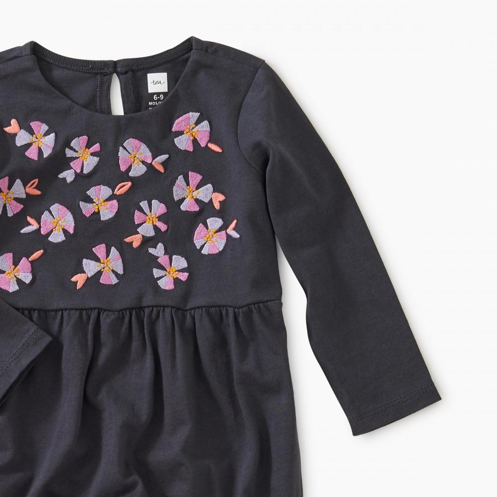 Tea Collection Bright Embroidered Romper